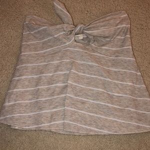 Urban outfitters strapless top